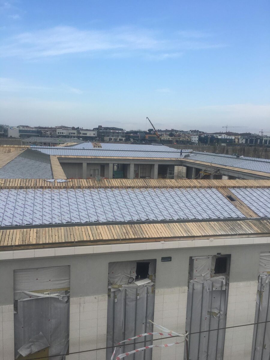 İstanbul Kenet Çatı Şantiye Uygulaması